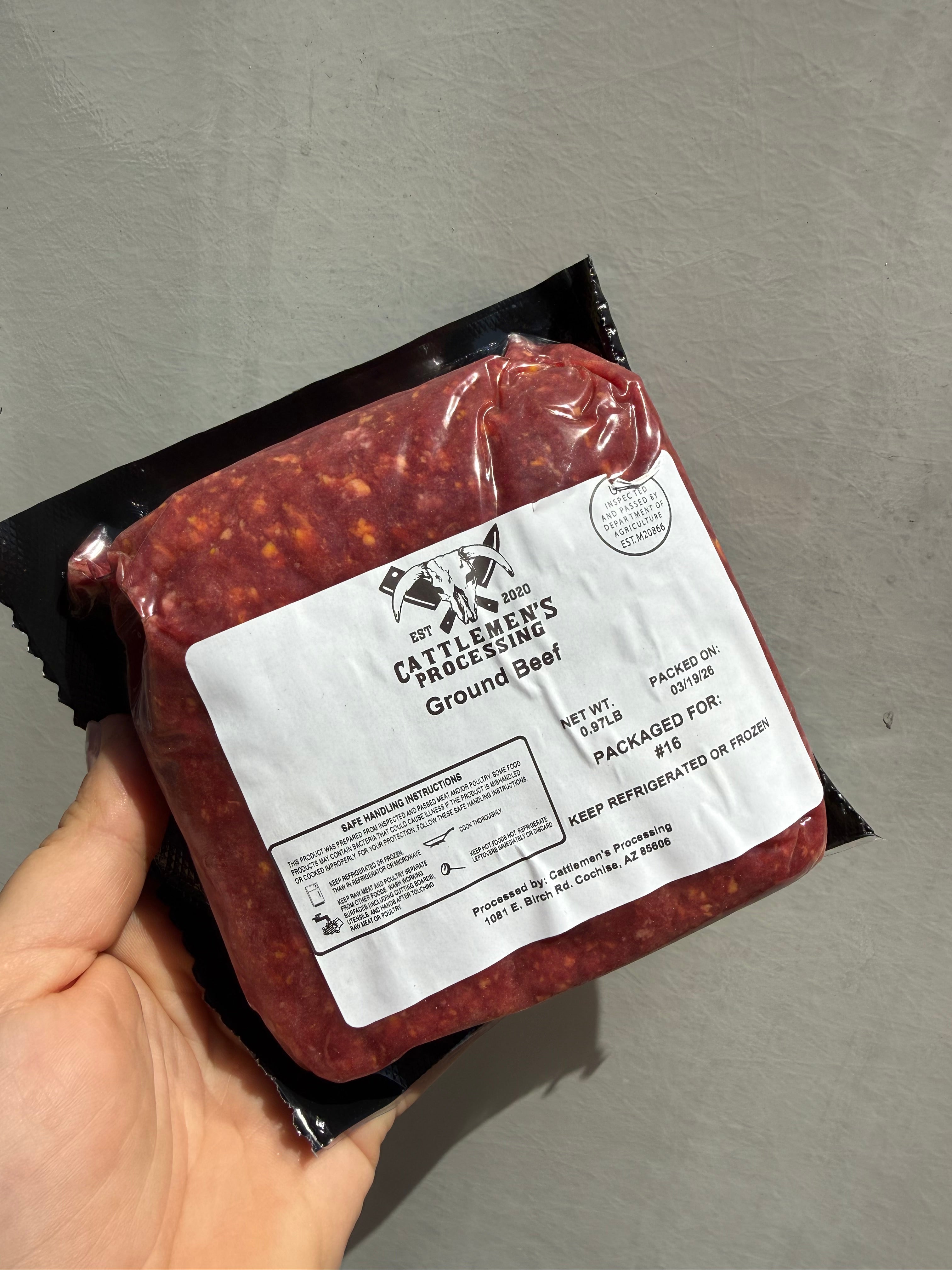 Grass Fed Ground Beef