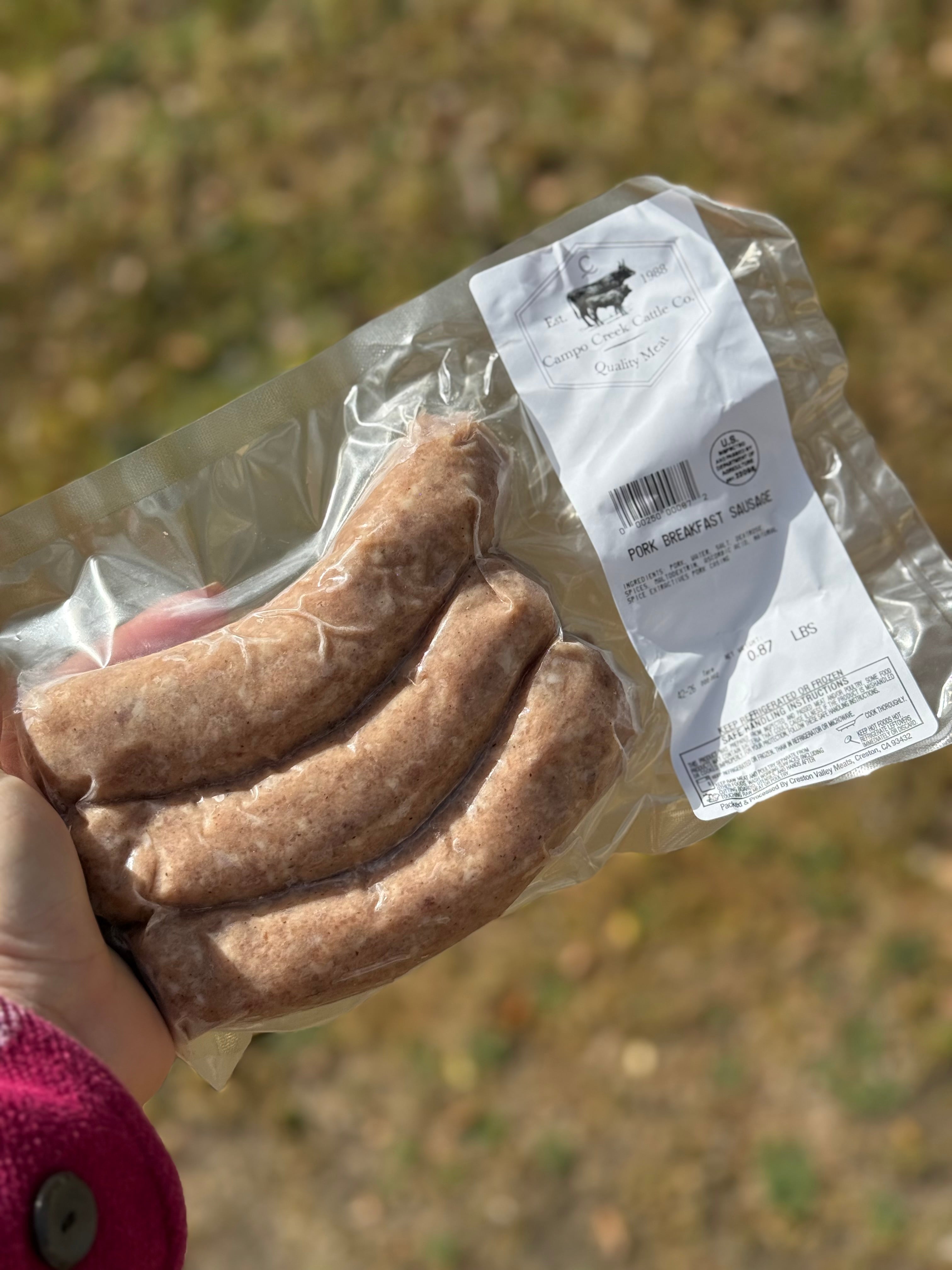 USDA Pork Breakfast Sausage Links